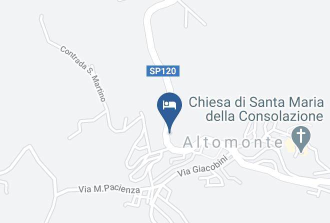 Cosenza - Hotel Food & Drink Maps