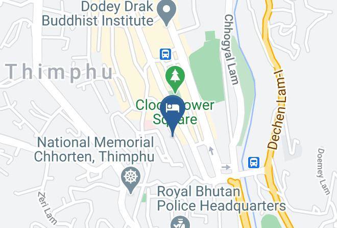 Thimphu - Hotel Football Maps