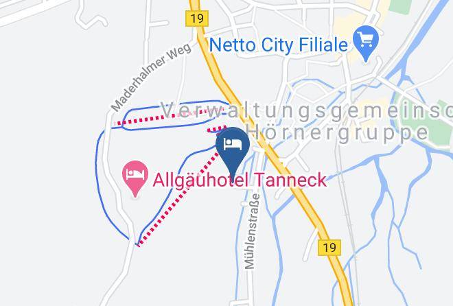 Oberallgau - Hotel Restaurant Forellenbach Maps
