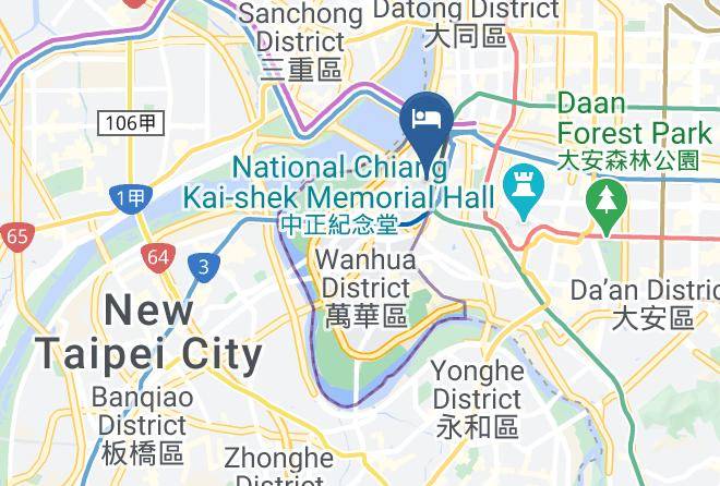 Wanhua District - Hotel Foreseen Maps