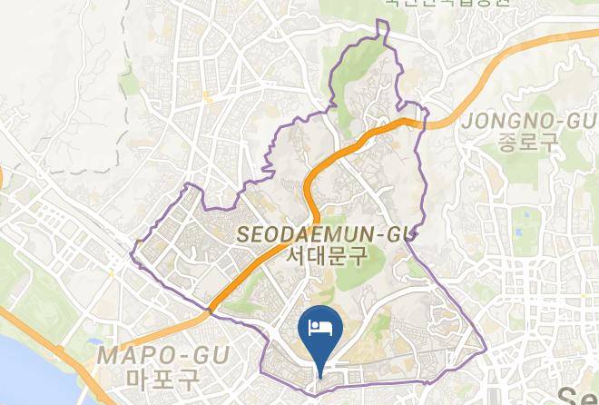Hotel Forestar Sinchon Map