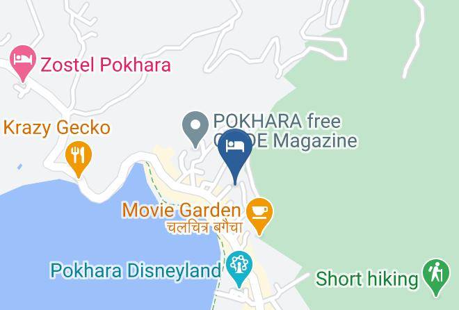 Pokhara - Hotel Forestway Maps
