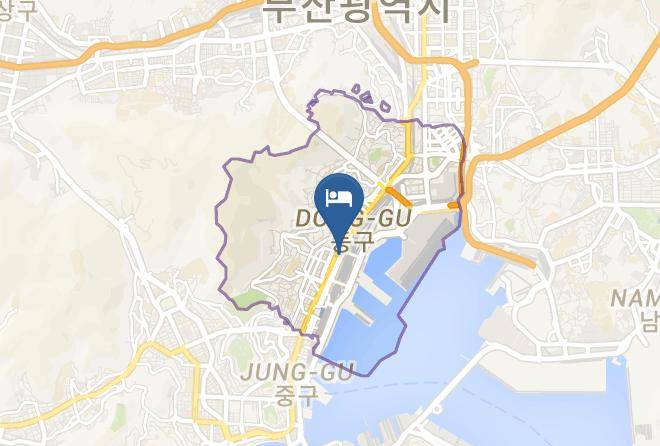 Donggu - Hotel Foret Busan Station Maps