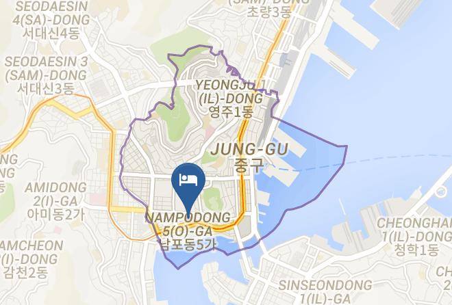 Junggu - Hotel Foret Premier Nampo Maps
