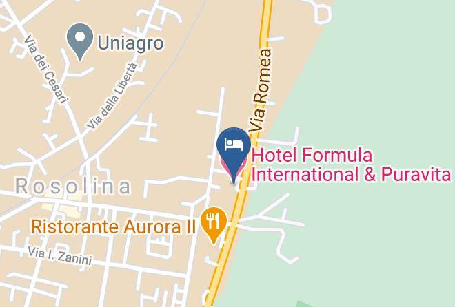 Rovigo - Hotel Formula International & Puravita Spa Maps