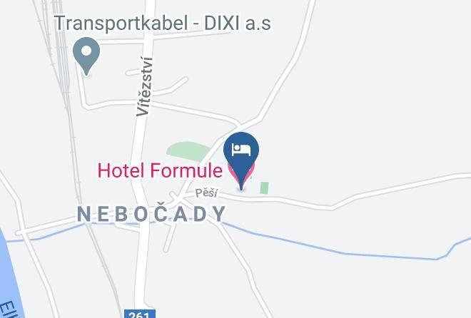 Decin - Hotel Formule Maps