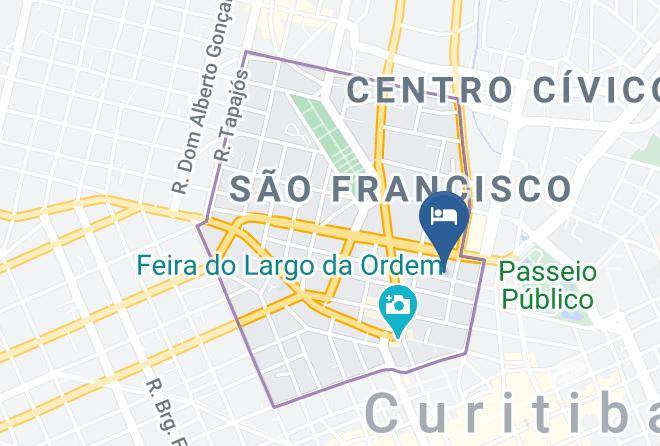 Curitiba - Hotel Foronda Maps