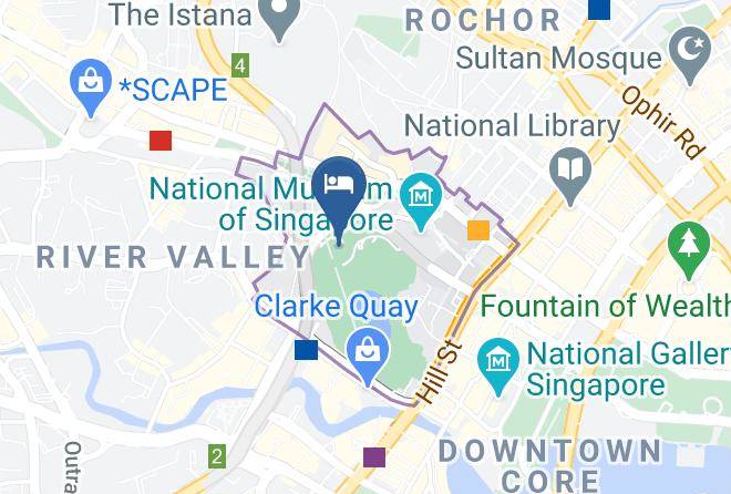 Hotel Fort Canning Map