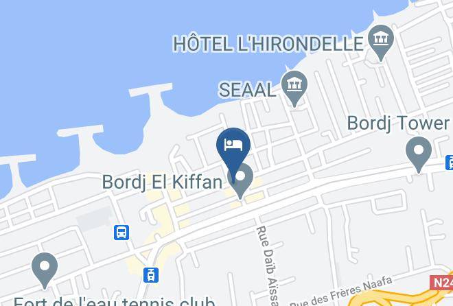 Algeria - Hotel Fort De L'eau Maps
