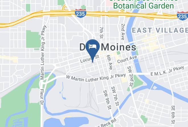 Polk - Hotel Fort Des Moines Curio Collection By Hilton Maps