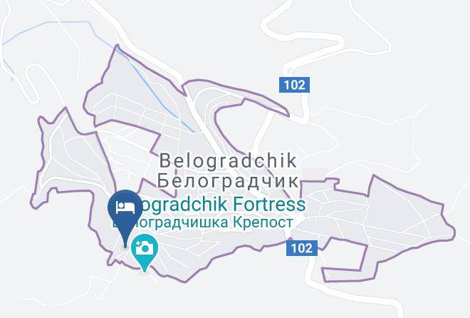Belogradchik - Hotel Fort O Bel Maps