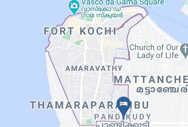 Kochi - Hotel Fort Queen Maps
