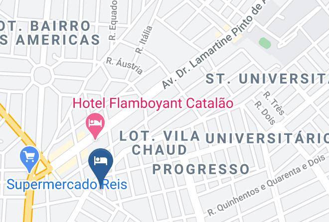 Catalao - Hotel Fortaleza Maps