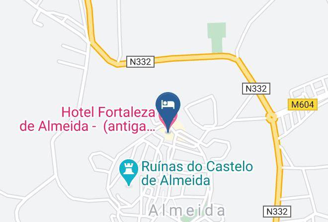 Almeida - Hotel Fortaleza De Almeida Maps