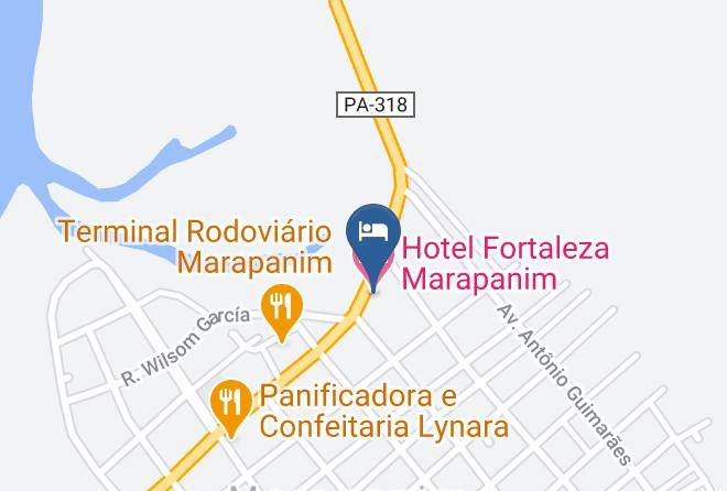 Marapanim - Hotel Fortaleza Marapanim Maps