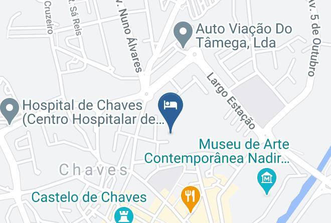 Chaves - Hotel Forte De Sao Francisco Maps