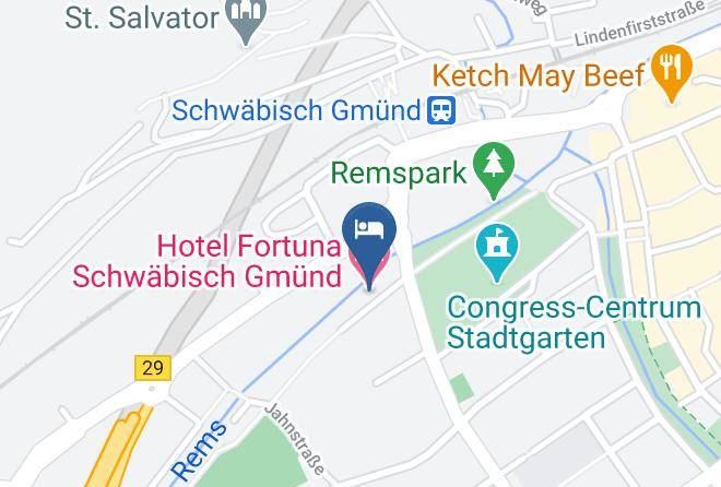 Ostalbkreis - Hotel Fortuna Schwabisch Gmund Maps