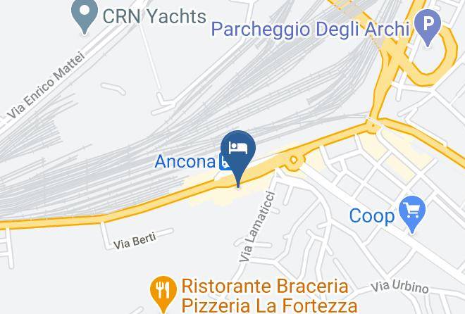 Ancona - Hotel Fortuna Maps