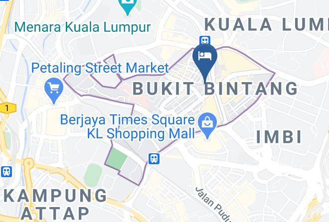 Kuala Lumpur - Hotel Fortuna Maps