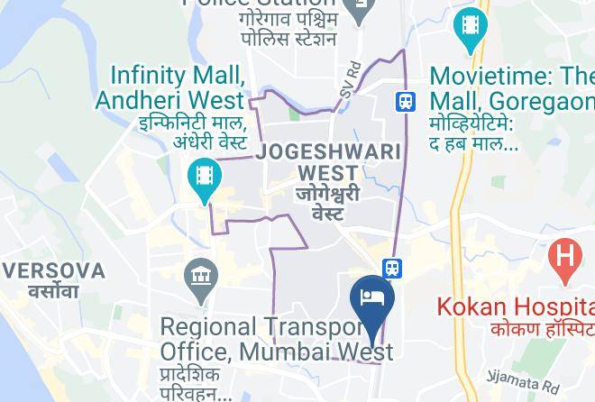 Hotel Fortune Elite Map