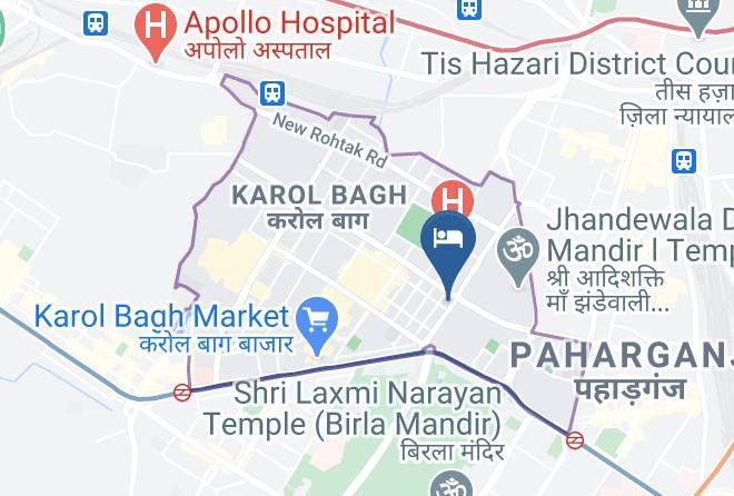 Karol Bagh - Hotel Fortuner Maps