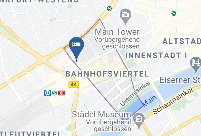 Frankfurt Am Main - Hotel Forty Four Maps