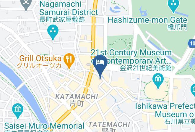Kanazawa City - Hotel Forty One Maps