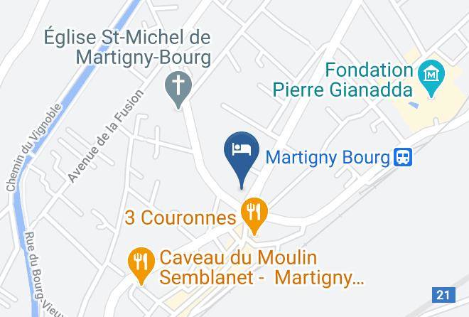 Martigny - Hotel Forum Maps