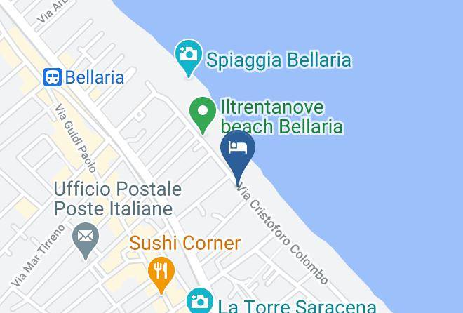 Rimini - Hotel Foschi Maps