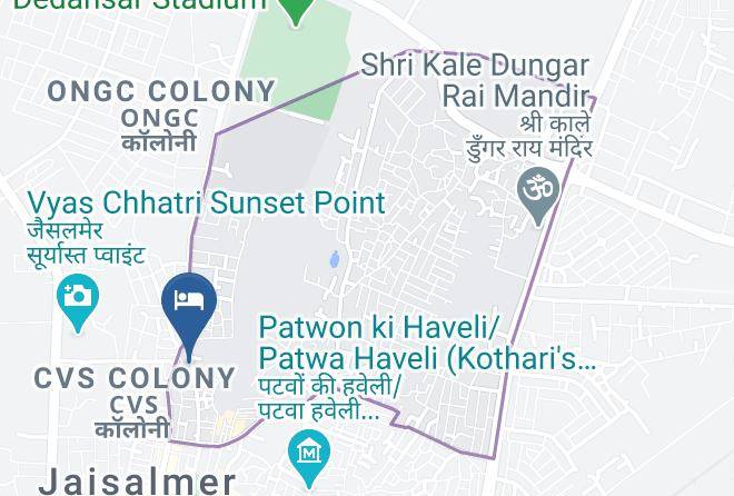Jaisalmer - Hotel Fotiya Jaisalmer Maps
