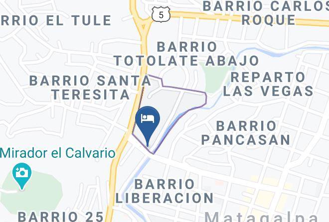 Matagalpa - Hotel Fountain Blue Maps