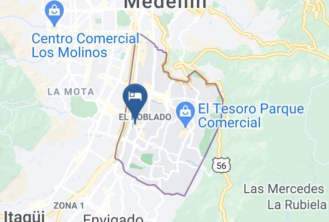 Medellin - Hotel Four Points Sheraton Medellin Maps