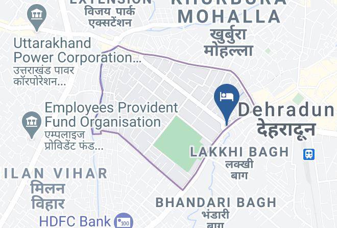 Dehradun - Hotel Four S Resort Maps