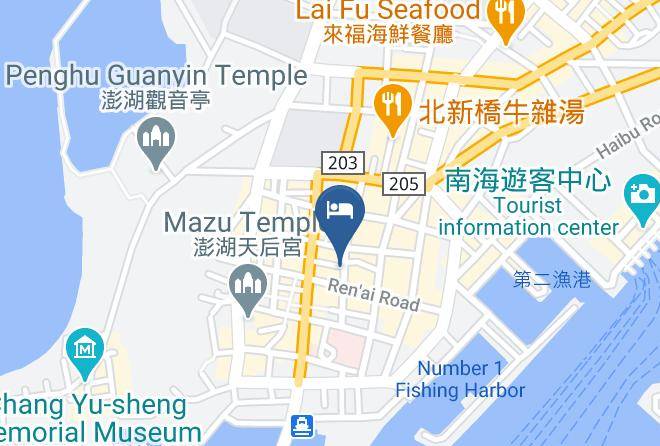 Penghunty - Hotel Four Seas Maps