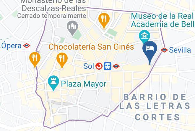 Madrid - Four Seasons Hotel Madrid Maps