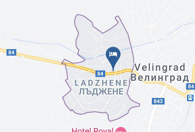 Velingrad - Hotel Four Seasons Velingrad Maps