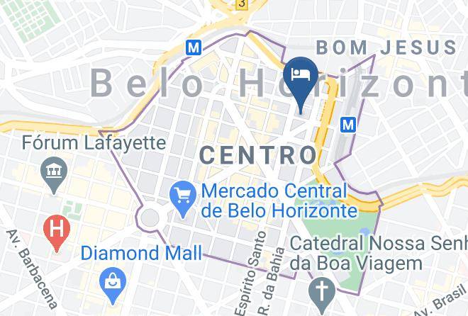 Belo Horizonte - Hotel Fox Maps
