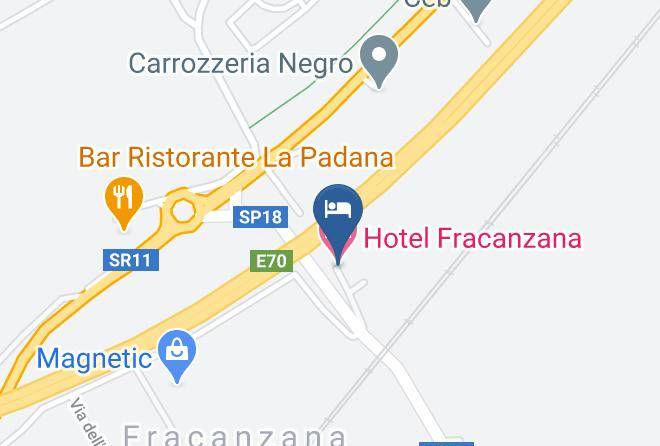 Vicenza - Hotel Fracanzana Maps