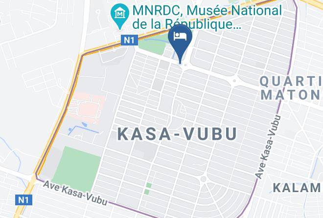 Kinshasa Urban - Hotel Fracas Maps