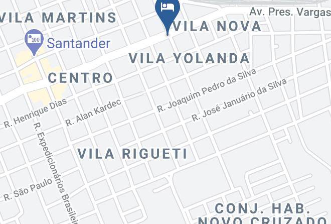 Rancharia - Hotel Franca Maps