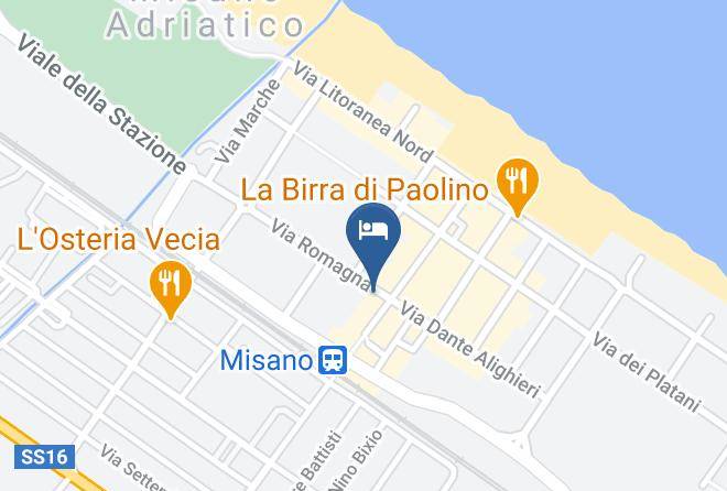 Rimini - Hotel Franca Maps