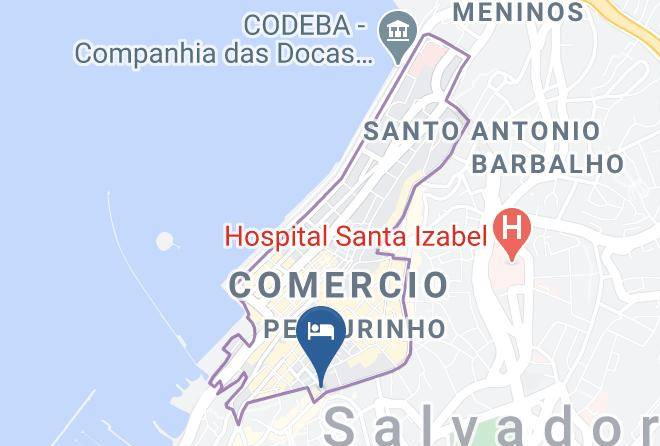 Salvador - Hotel Franca Maps