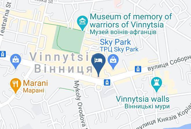 Vinnytsya - Hotel France Vinnitsa Maps