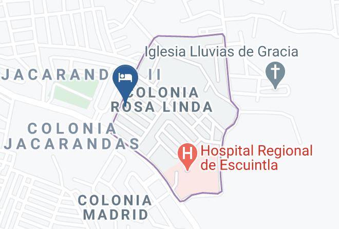 Escuintla - Hotel Francelia Maps
