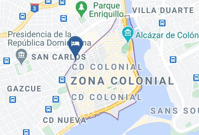 Santo Domingo De Guzman - Hotel Frances Santo Domingo Mgallery Collection Maps