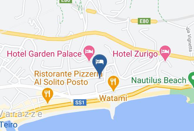 Savona - Hotel Francesca Maps