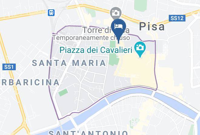 Pisa - Hotel Francesco Maps