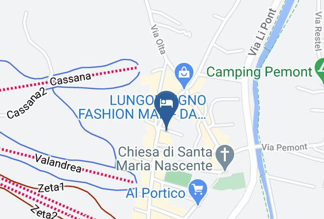Sondrio - Hotel Francesin Maps