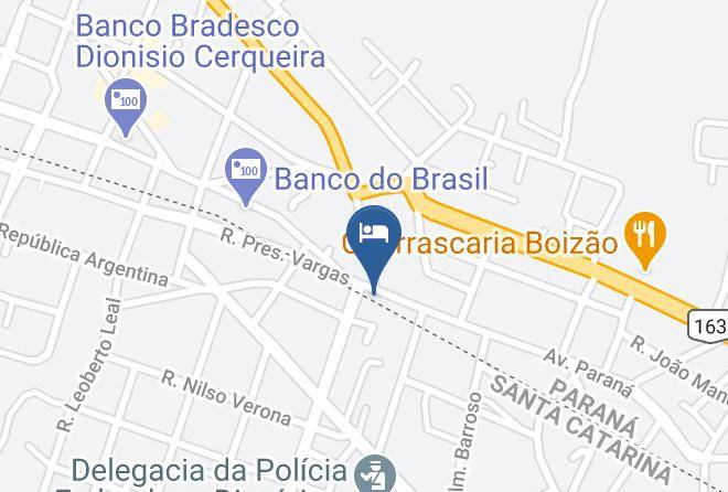 Dionisio Cerqueira - Hotel Franco Maps