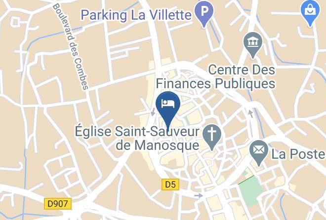 Alpes De Haute Provence - Hotel Francois 1er Maps